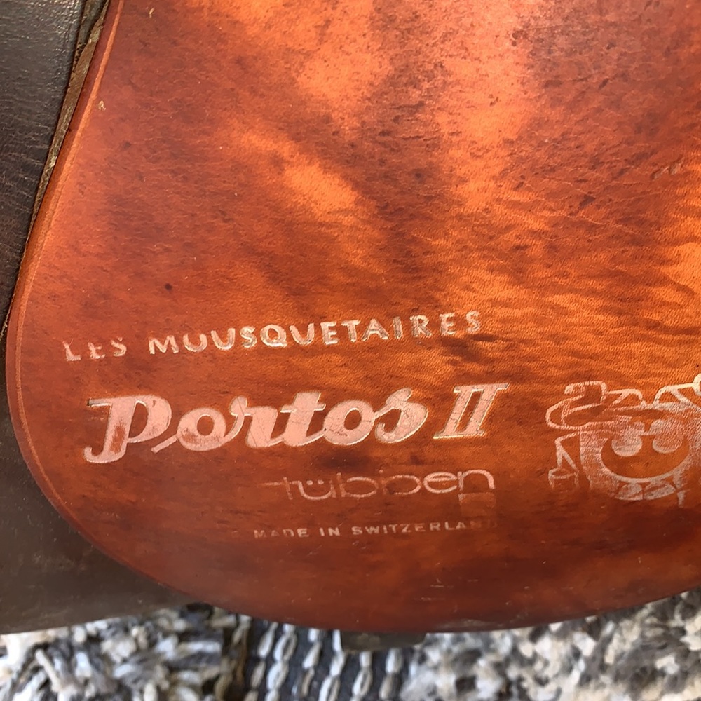Portos II Stubben Les Mousquetaires English Saddle - Picture 8 of 9